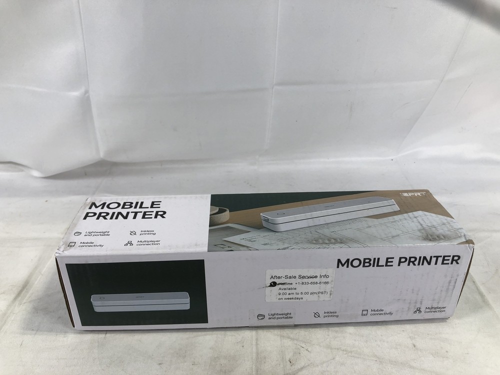 PRT MT610 Pro Mobile Printer Inkless Lightweight Portable Connectivity
