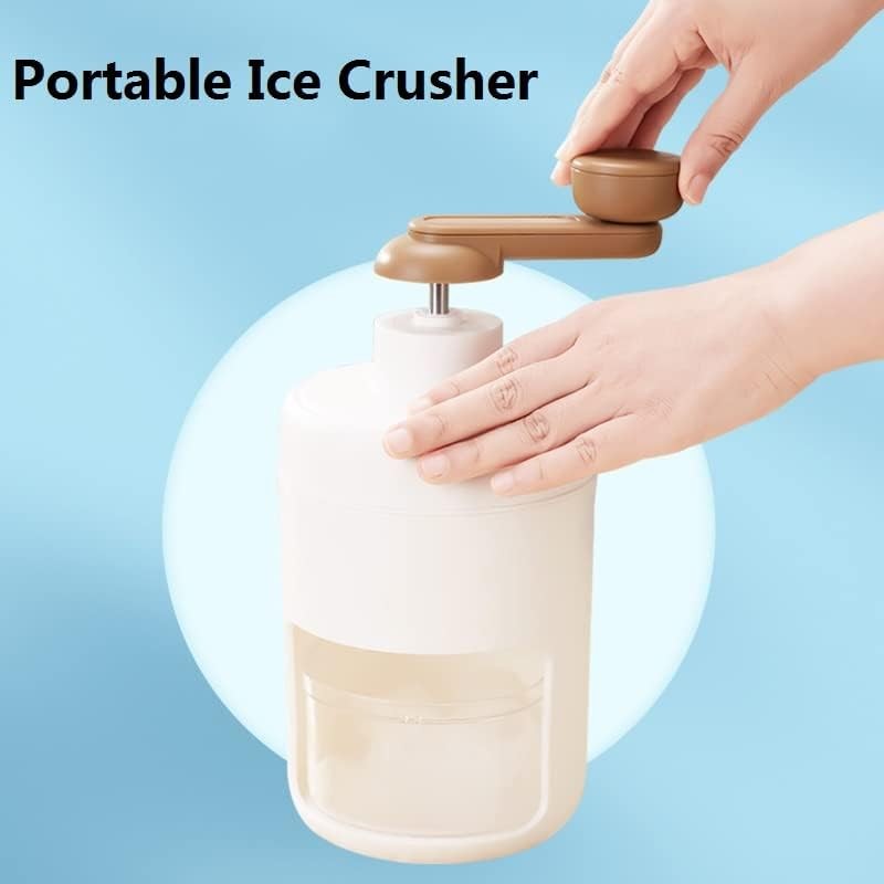 Shaved Ice Machine Snow Cone Machine,Portable Ice Crusher and Shaved Ice Machine