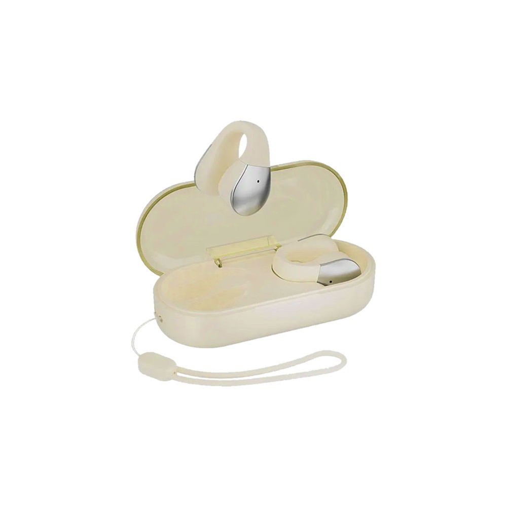 Sansui W90 HiFi Open Wireless Headset, Cream