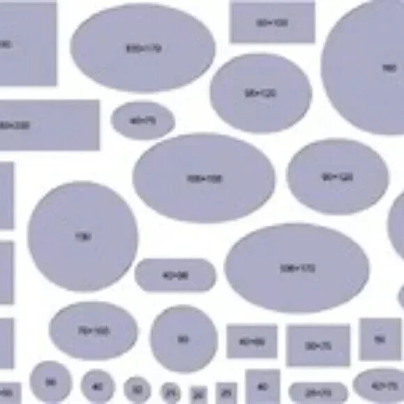 Grid Pattern Texture Square Bases for Warhammer 40k AoS Wargames various sizes