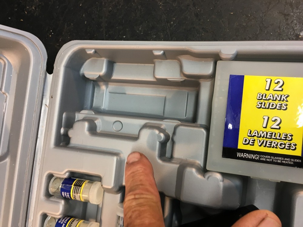 Micro-Science Microscope Kit with Case (Not a complete set) As Is