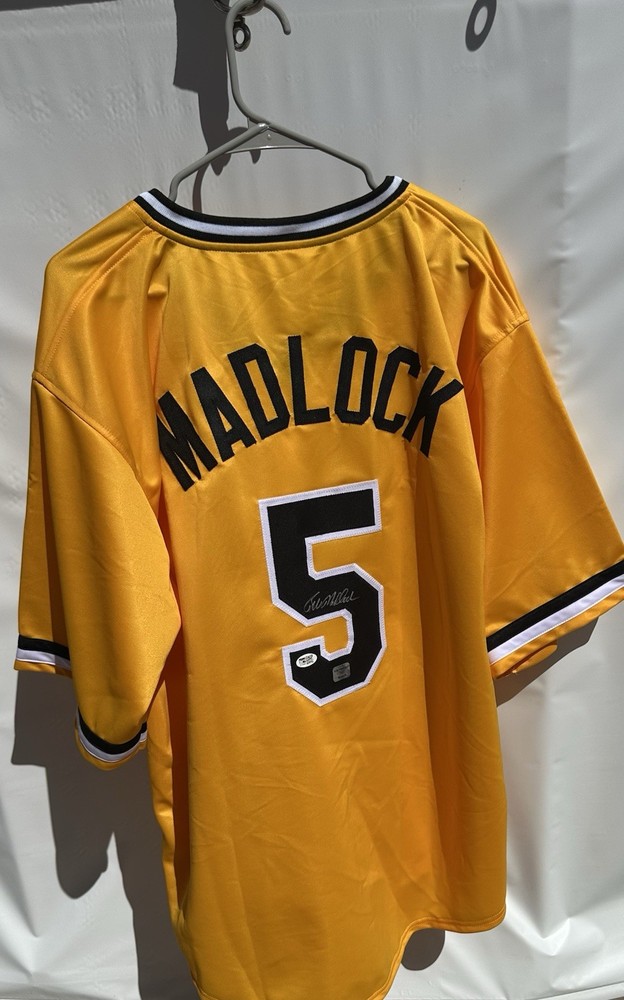 Bill Madlock Pirates Autographed Jersey Double Certified Authenticated