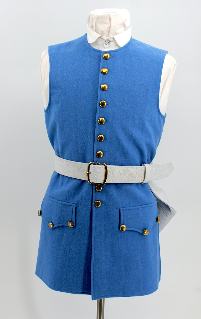 White Leather Double Frog Waistbelt