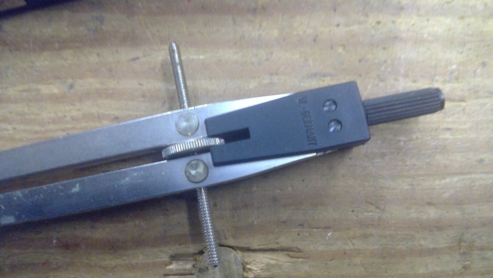 Charrette Corp Drafting Tool Divider Scriber Set #471 - Germany Vintage