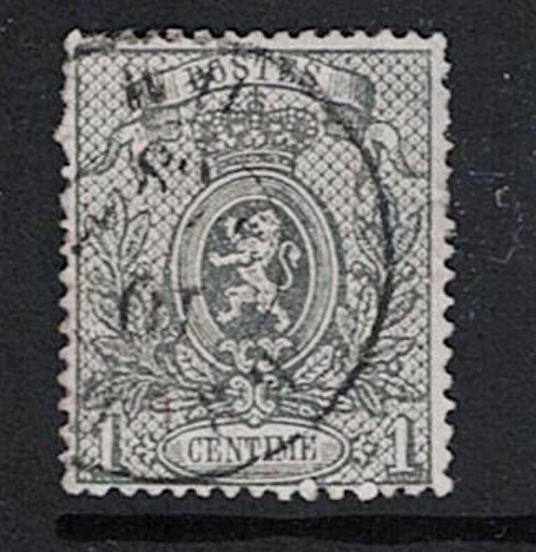 Belgium SC# 23 Used / Signed Back - S18900