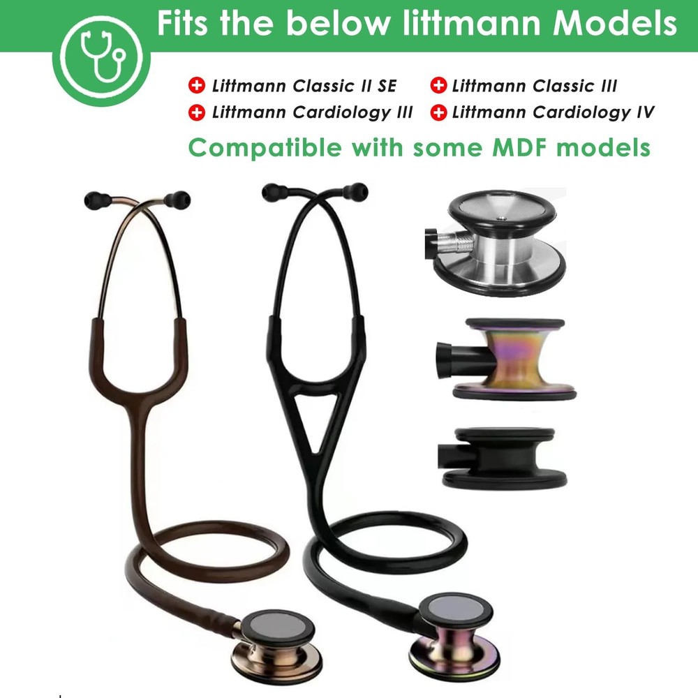 14-Pc Littmann Stethoscope Accessories Set - Enhanced Acoustic Performance