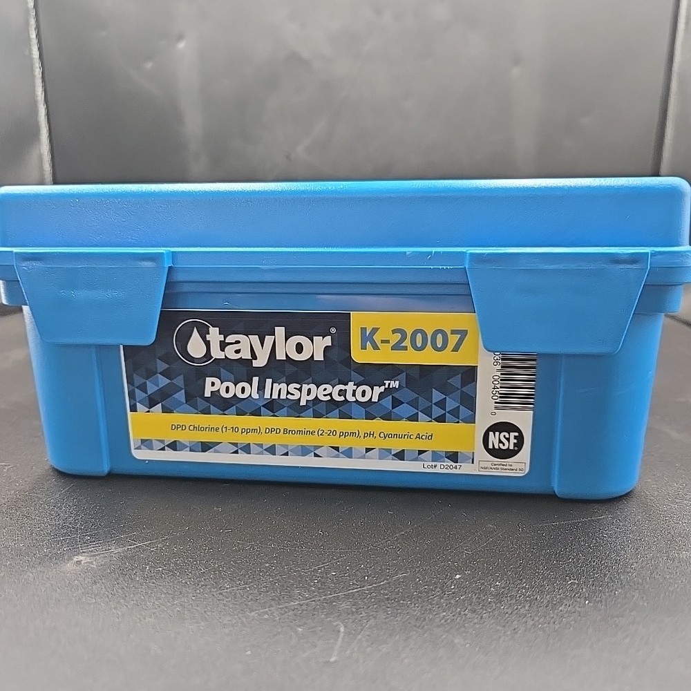 Taylor K-2007 Bromine & Chlorine DPD 2000 Series Inspector Kit