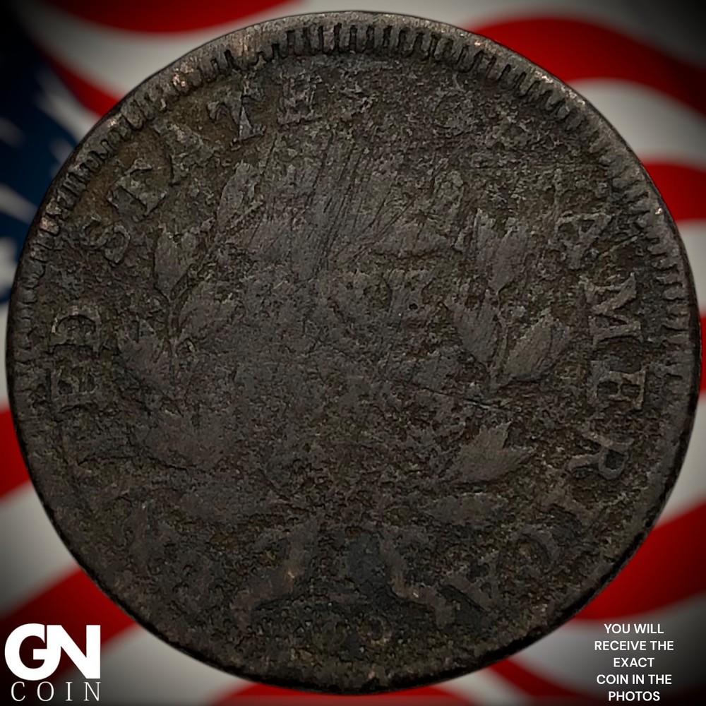 NO DATE Draped Bust Large Cent Z0594