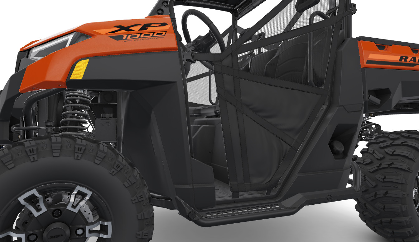 Polaris Ranger XP 1000 / Ranger 1000 SOHC Rock Guard Sliders with Step 2882530