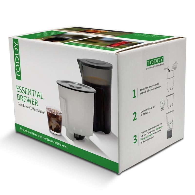 Essential Cold Brew Coffee Maker BPA-Free Brewer Convenient & Versatile New