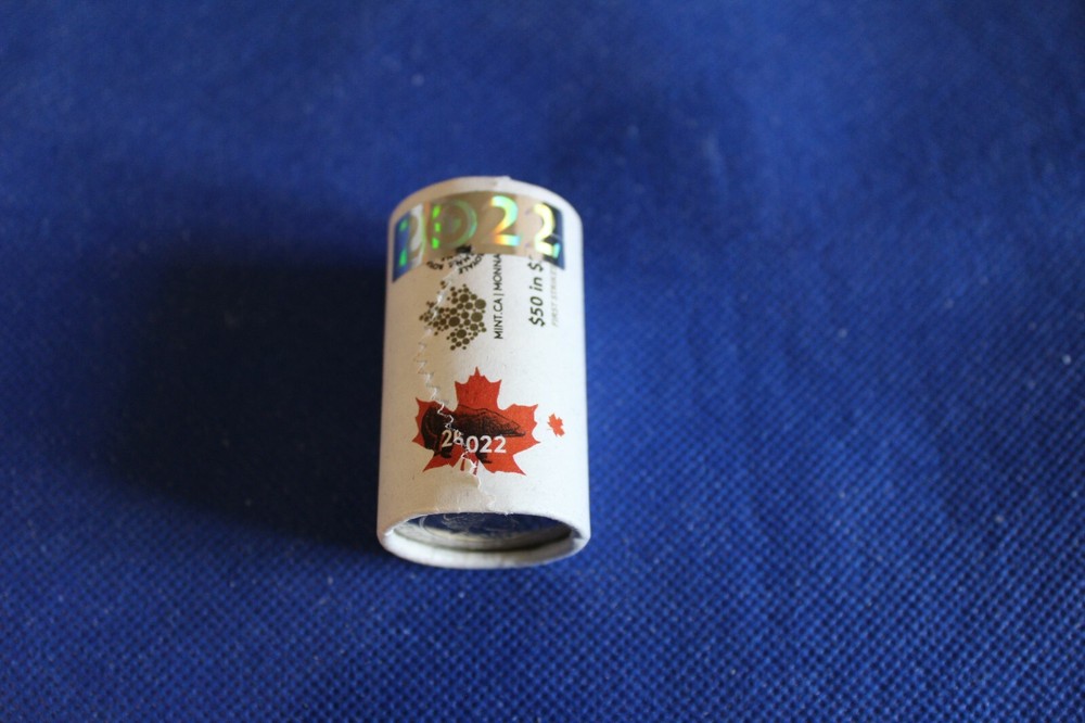 2022 Canada First Strike Toonie Direct from Special Wrap Roll..Uncirculated