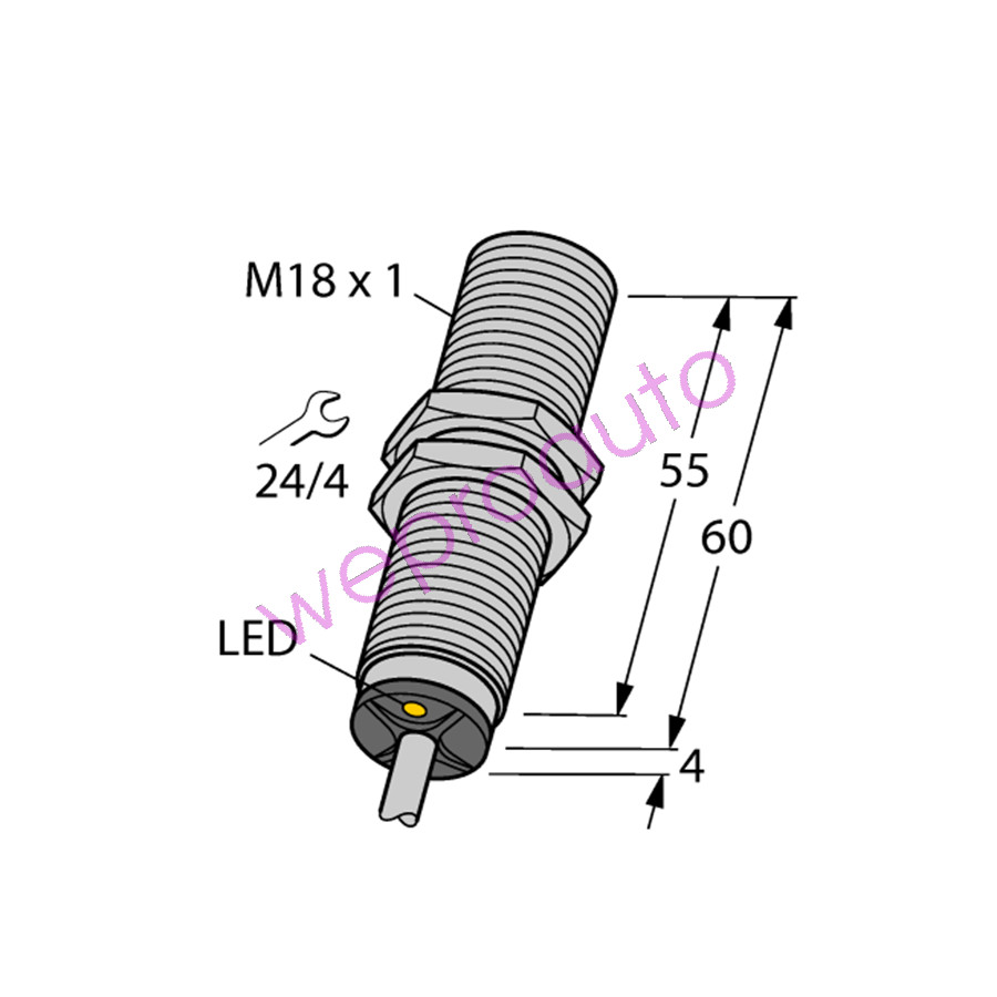 TURCK BI5U-M18E-AP6X 1635101 Inductive sensor PNP ✦KD