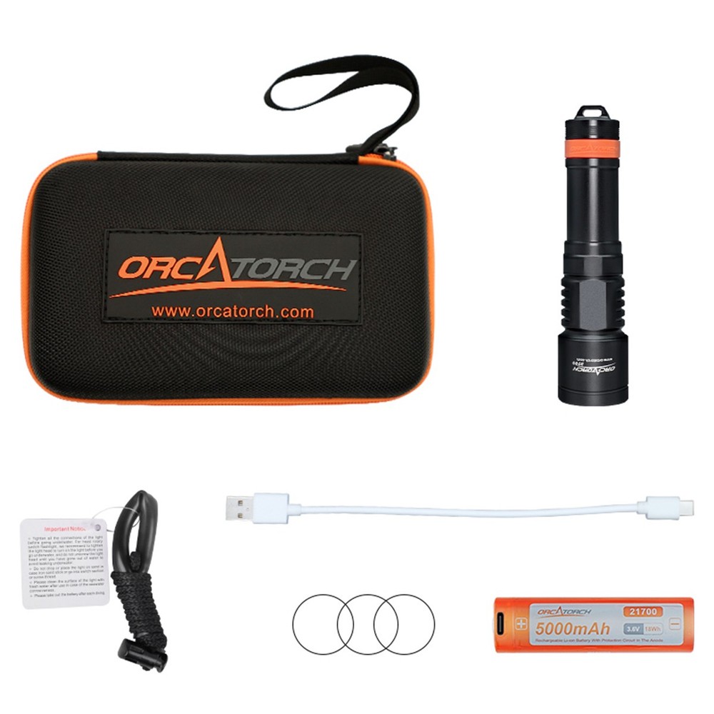 OrcaTorch D630 D700 SD01 Package