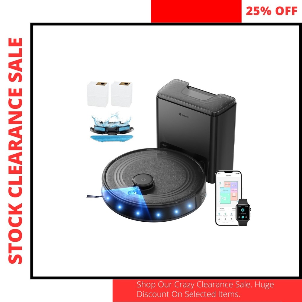 LiDAR Navigation Robot Vacuum Mop