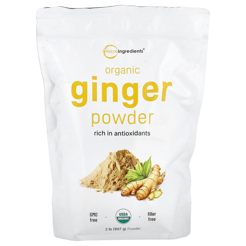 Organic Ginger Powder, 2 lb (907 g)