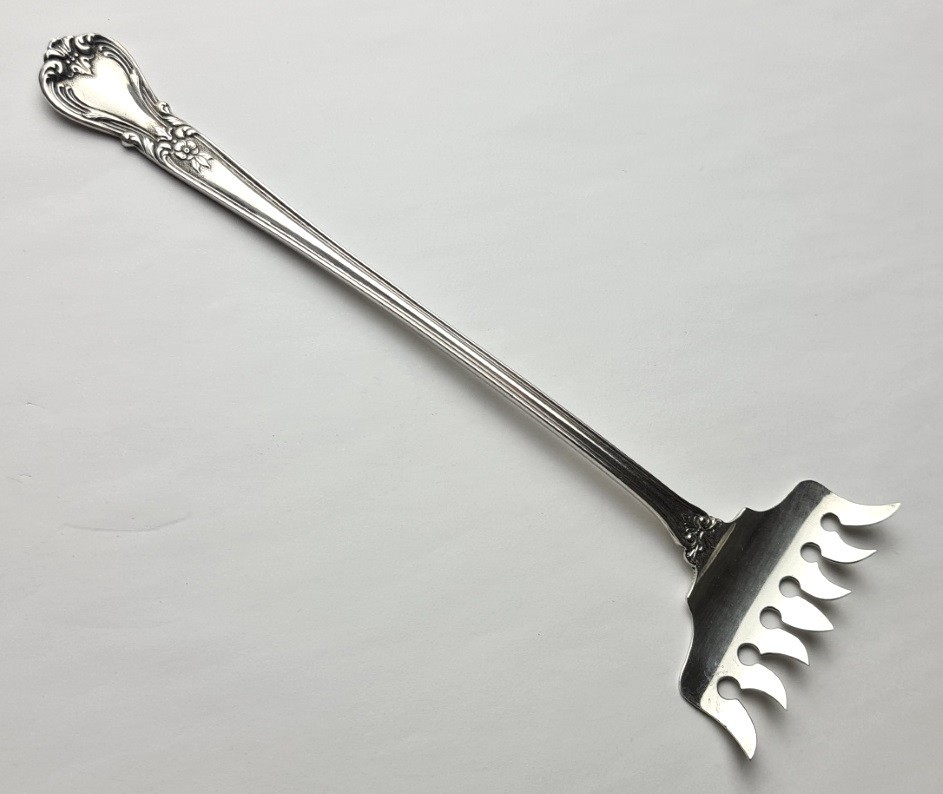 Rare Fork Serving Fork STERLING around 1900 USA O937