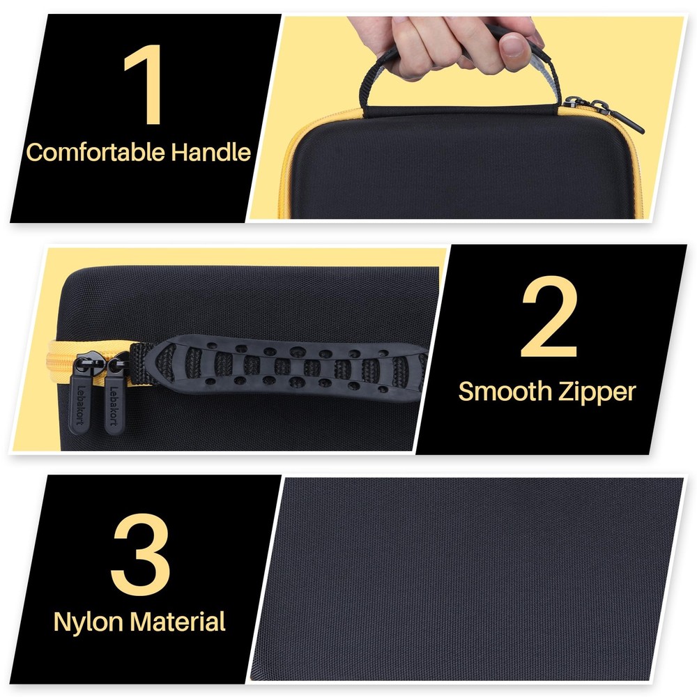 Lebakort Hard Case Compatible with Kodak Dock Plus for Plus, Black