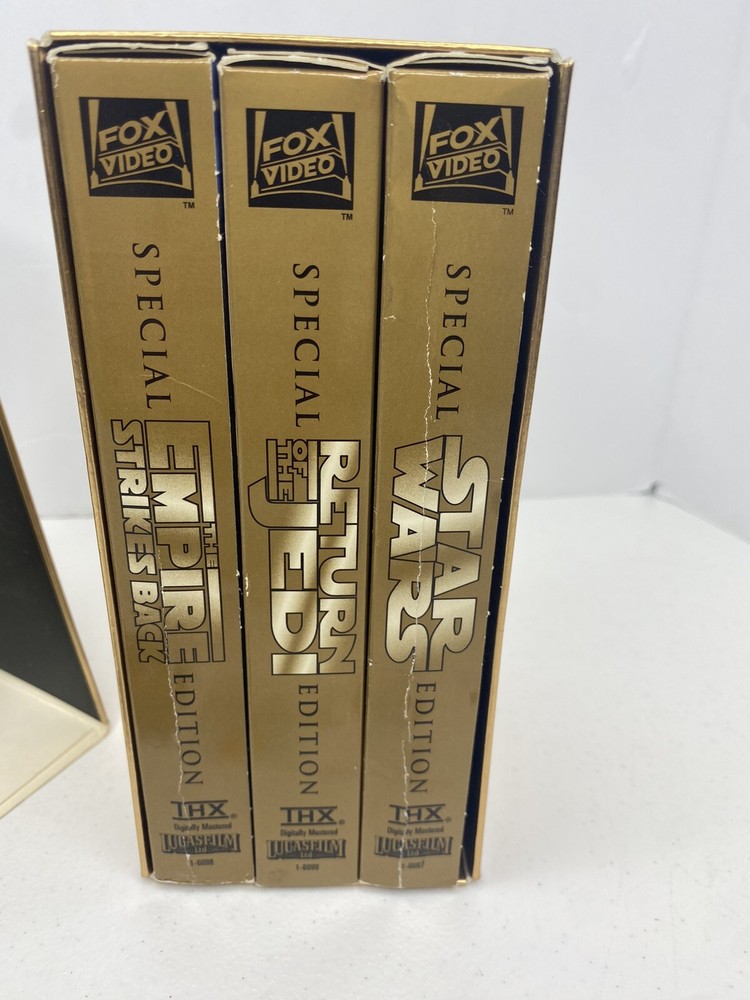 Star Wars Trilogy (VHS, 1997, Special Edition)