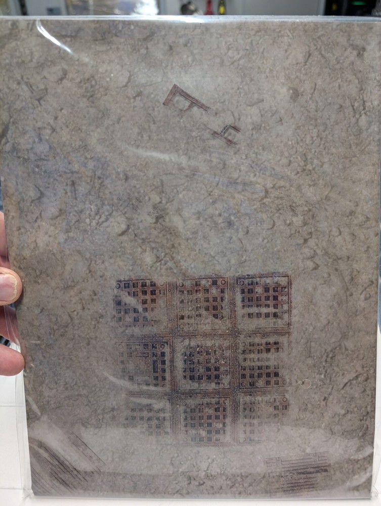 Necromunda Ash Wastes playmat, 40K