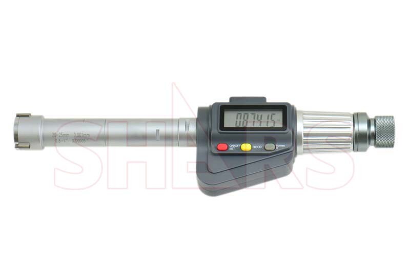 Shars .787-.984" Electronic Three-Point Internal Micrometer .00005" R]