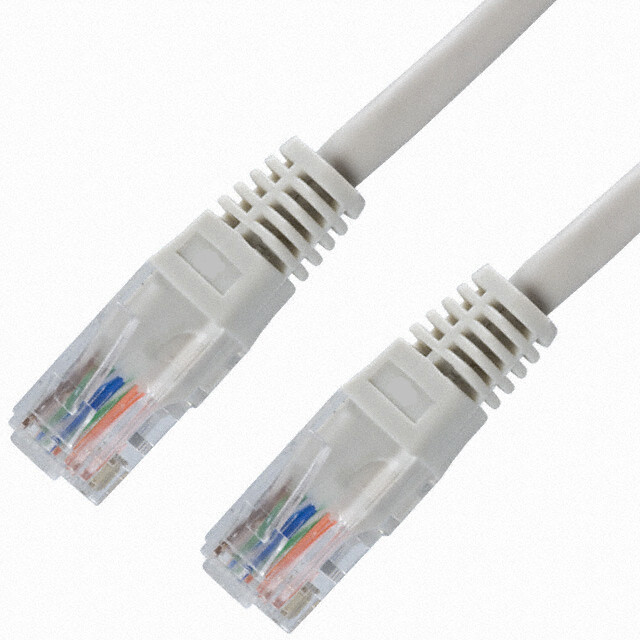 100 Pack Lot - 1.5ft 18" CAT5e Ethernet Network LAN Router Patch Cable Cord Gray