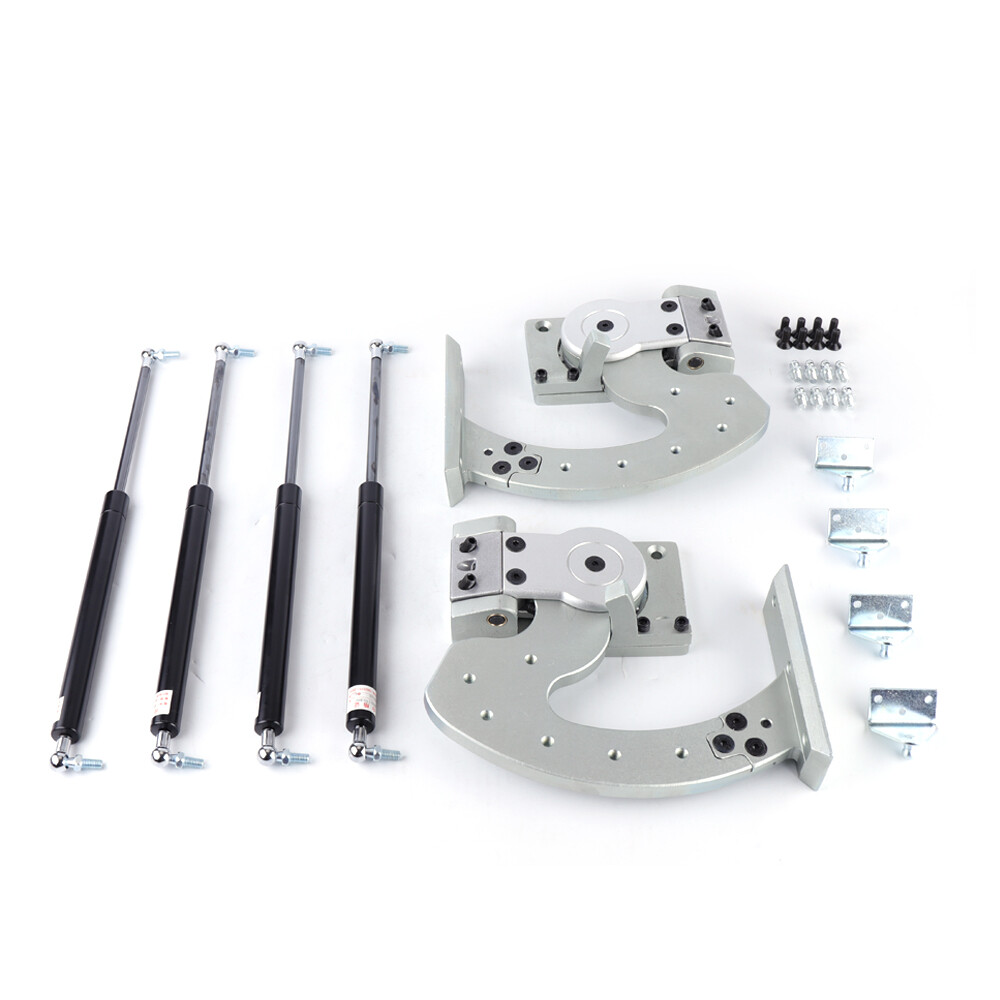 Universal Lambo Door Bolt Kit Adjustable 90 Degree For Car Vertical Doors Hinge