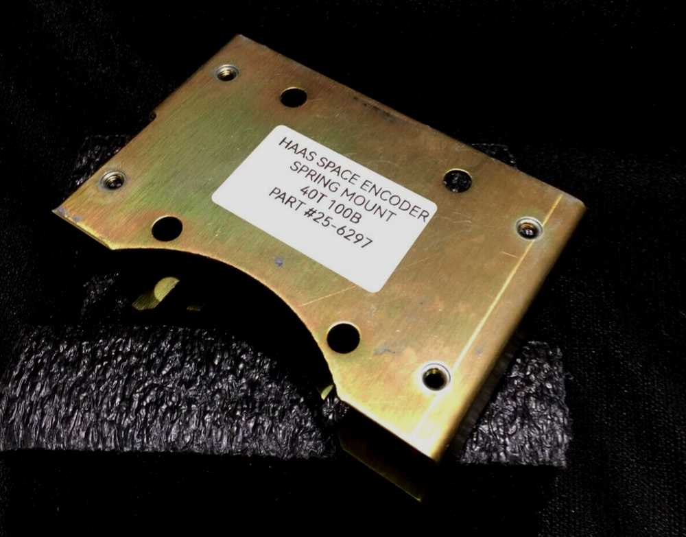 HAAS SPACER ENCODER SPRING MOUNT 40T 100B PART# 25-6297