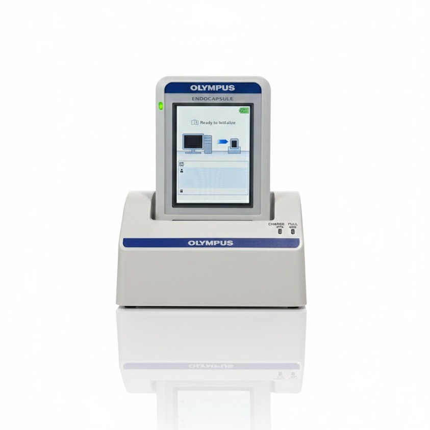 Olympus RE-10 Endocapsule Recorder Endoscopy w/ Cradle MAJ-2032 NO ADAPTER