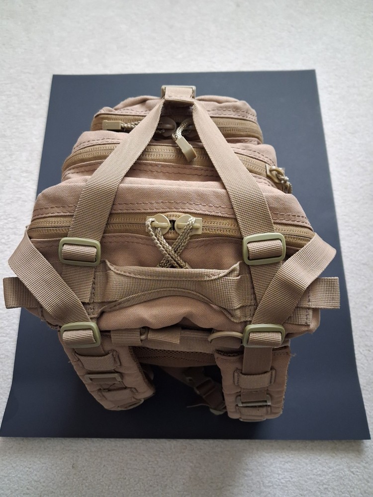 Condor Modular Compact Tactical Assault Backpack Brown 22L 18x12x10