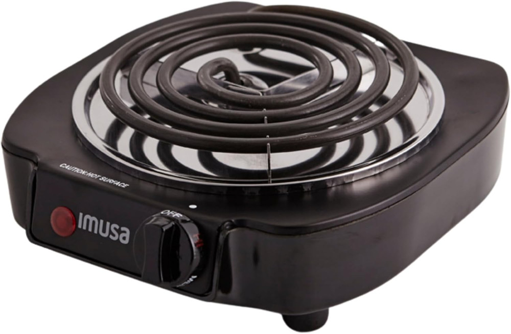 Single Electric Burner, Black