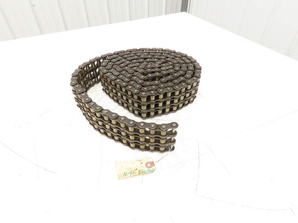 EK60-3 3 Strand #60 Roller Chain 10' Length