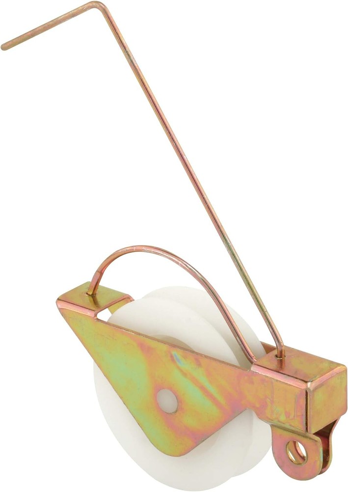 2 Pack Sliding Screen Door Roller Tension Spring 1-1/4in Concave Plastic Rollers