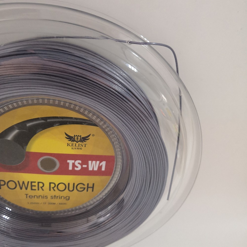Rough Polyester Tennis String 200M Gray Color 1.25MM
