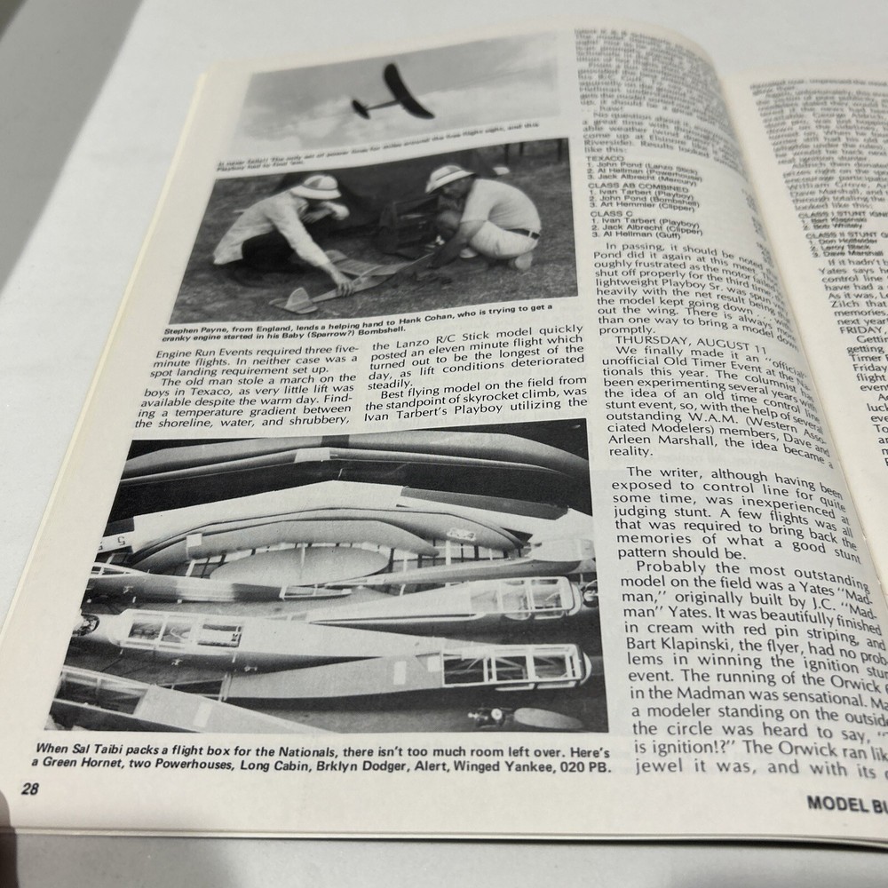Vintage Model Builder Magazine November 1977