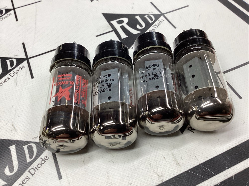 Sovtek 6L6 Power Tubes Tested Lot 4