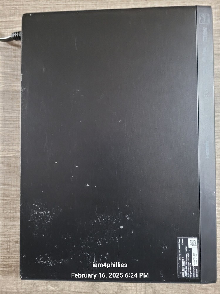 📀Sanyo BLU-RAY Disc player - With HDMI Cable - NO REMOTE📀