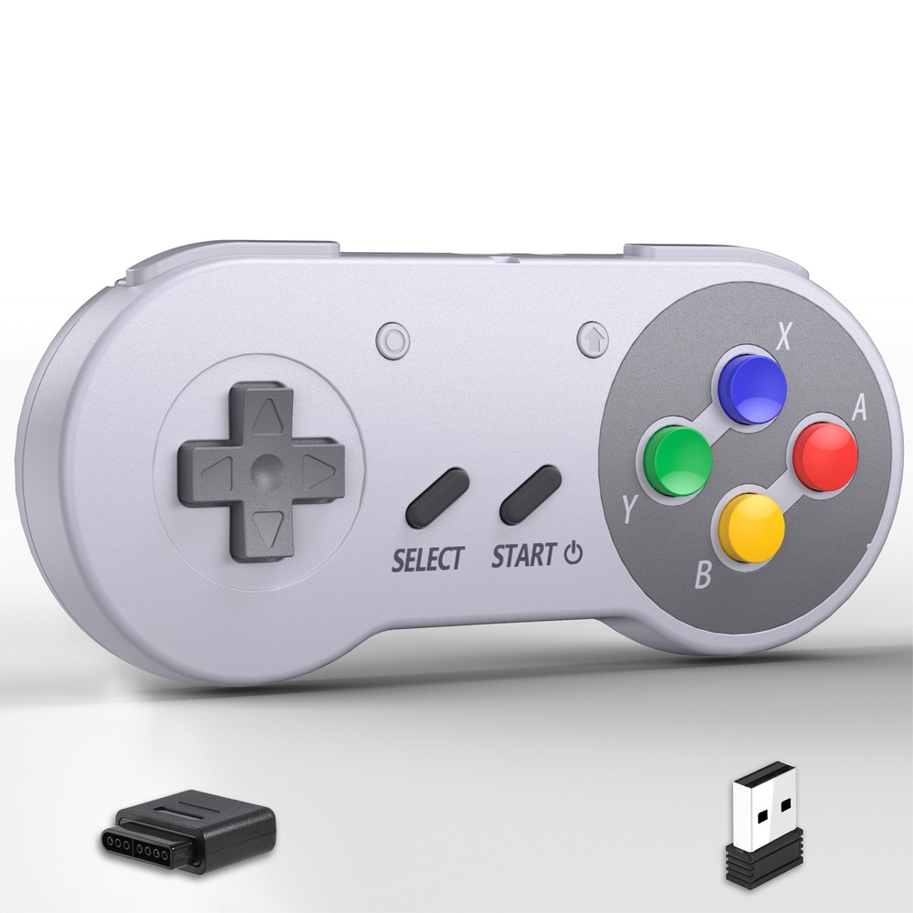 Wireless SNES Switch Controller Compatible SNES,Switch, PC, Mac OS,Raspberry Pi