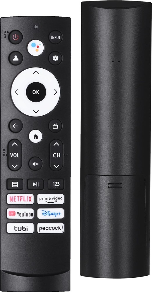 Replacement Remote Control Compatible with Hisense Google 4K Style - 1 Black