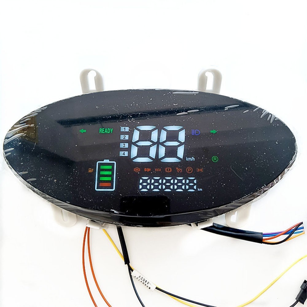 High Resolution LCD Display for Electric Bikes Scooters (63 characters)