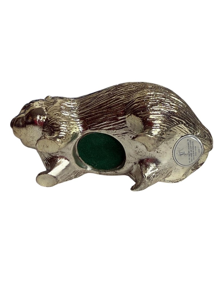 Vintage Silver Plate Porcupine Charcuterie Toothpick Holder Housewarming Gift