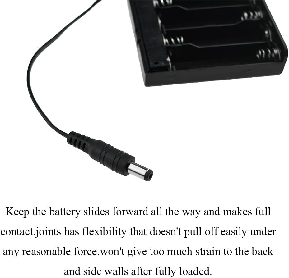 Efficient 12V Battery Supply Holder - Quick Access for Wireless Cameras & Lights