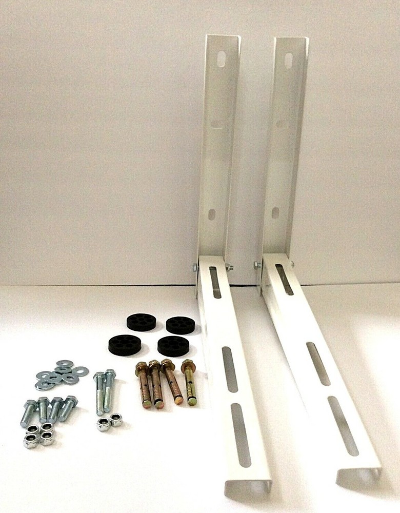 Wall Mounting Bracket for Mini Split Air Conditioners - 2 Piece - Up to 265 Lbs