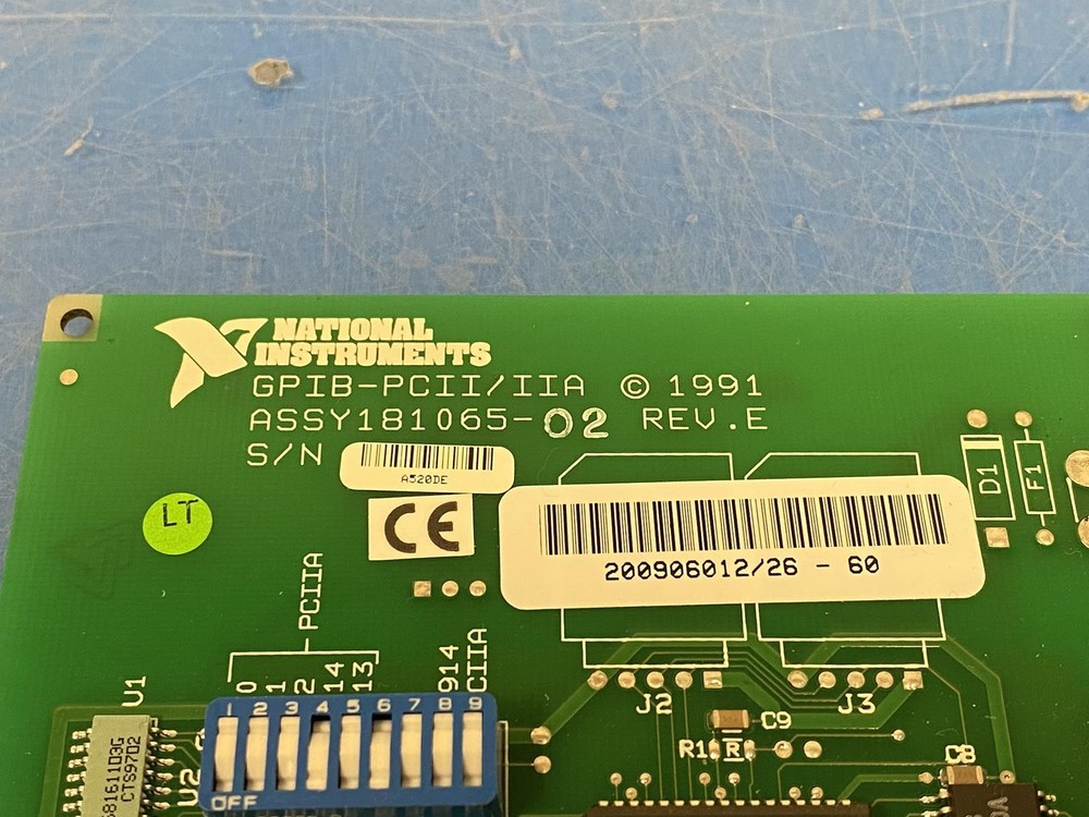 NATIONAL INSTRUMENTS 181065 GPIB-PCII/IIA