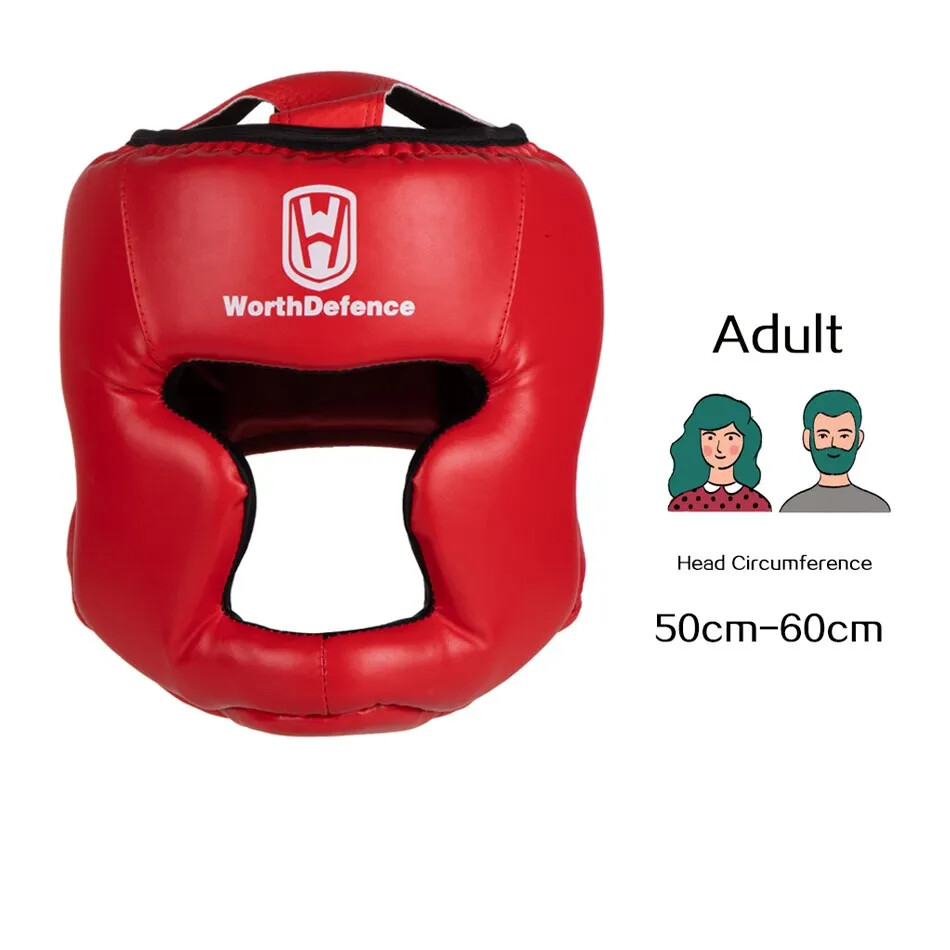 Protector de cabeza de Kick Boxing Casco para lucha libre casco protector unisex