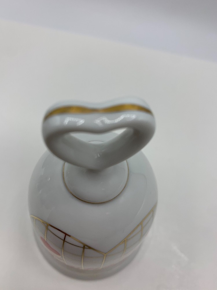 Ceramic Bell Tennessee Heart 4.5" Tall
