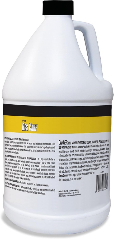 ResCare Water Softener Cleaner, Unscented, 3-Pack