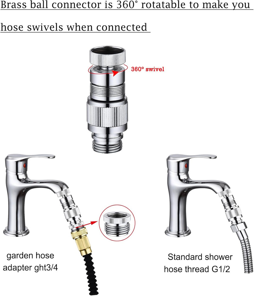 Kitchen Sink Faucet Quick Connector, Dishwasher Washer Snap Coupling Adapter, Fa