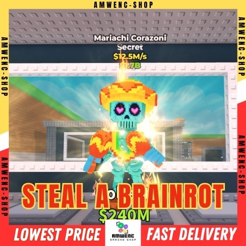 Steal a Brainrot - Mariachi Corazoni - Random Mutation/Traits or Normal