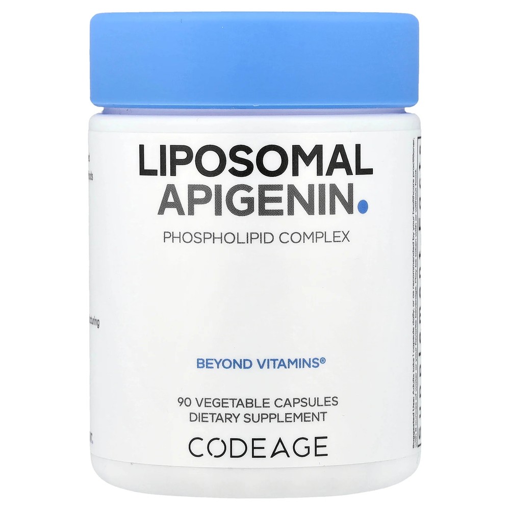 Liposomal Apigenin, Phospholipid Complex, 90 Vegetable Capsules (50 mg per
