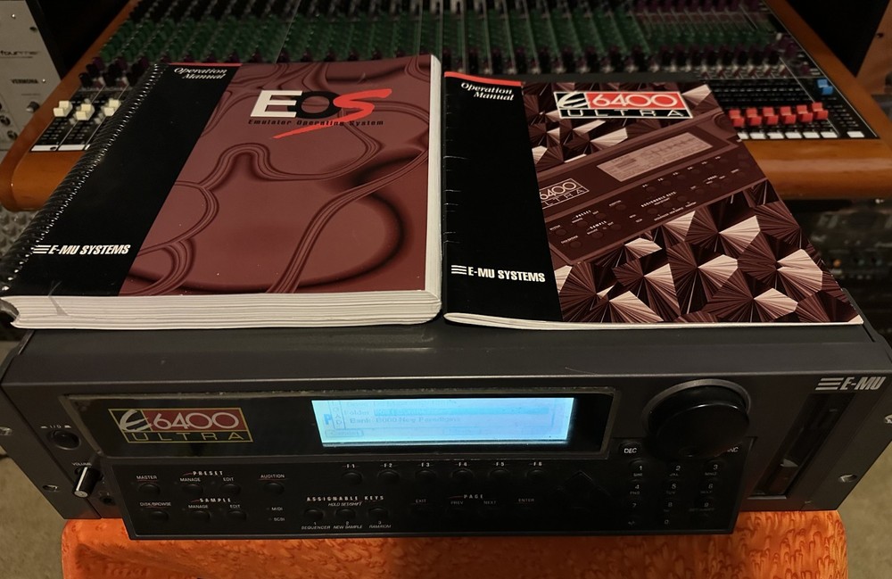 E-MU E6400 Ultra Emulator Sampler w/ EIII, Proteus sounds and more